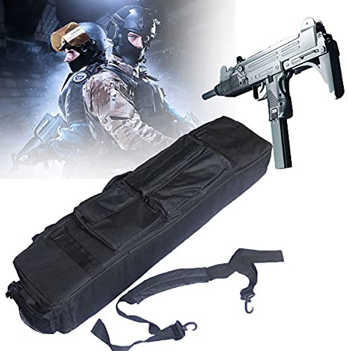 Gewehrrucksack Weiche Gewehrkoffer Gewehrkoffer Doppelt langer weicher Gewehrkoffer, taktische Karabinergewehrtasche für den Außenbereich, Pistolentasche und Multifunktions-Waffenkoffer, abschließbar