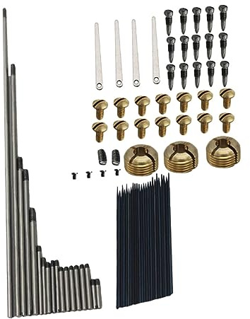 BESTonZON 3st Saxophon-reparaturset Saxophonblätter Reparatur Werkzeug Wartung Instrument Ersatzteil -federn-kit Alt-reparatur-wartungsset Colorful