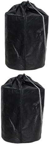 SUPVOX 2 Pièces Couverture De Caméra Arbres Cache-Pots pour l'hiver Couvert Végétal De Protection Contre Le Gel Toison Végétale Gel du Couvert Végétal Protecteurs Mini Tissu Oxford Black