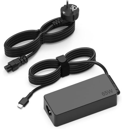 Hafiuege Caricatore Usb C 65W Alimentatore per Notebook Chromebook