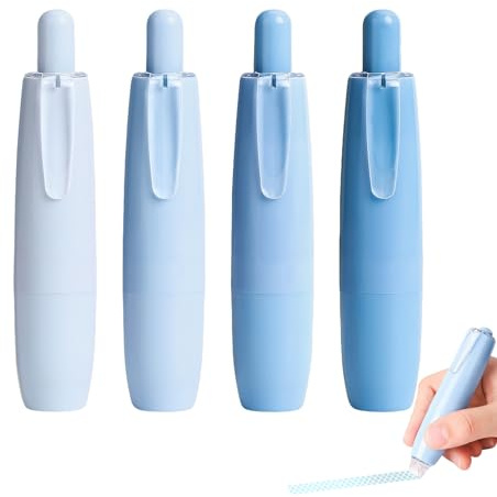 Fengyang® Farbverlaufs Doppelseitige Klebestifte, Kleberoller Doppelseitiges Klebeband Stifte, Starke Klebekraft, für Geschenkpapier, Tagebücher, Fotoalben, Fotos