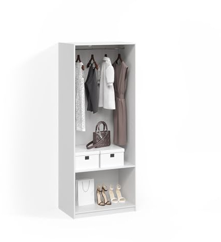 Livinity Kleiderschrank Trento Weiß