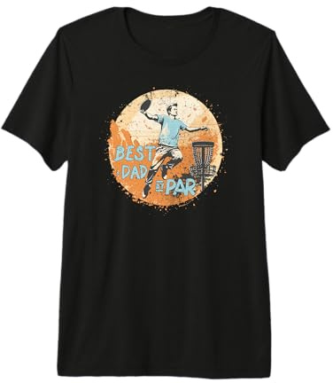 Disc-Golf-Joueur Disc-Golfing fête des pères Disc-Golf T-Shirt Haut de Gamme