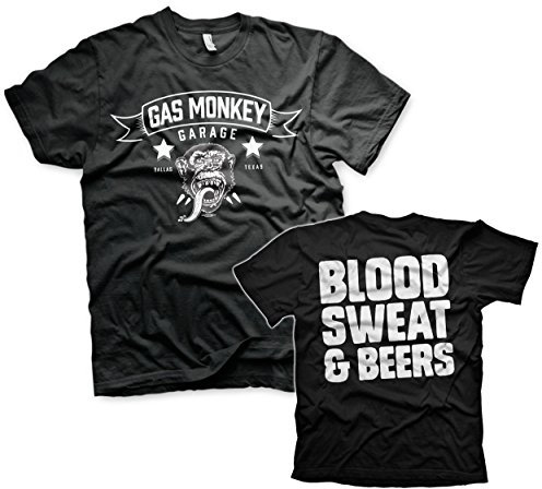 Offizielles Lizenzprodukt GMG - Blood Sweat & Beers (Schwarz), Small
