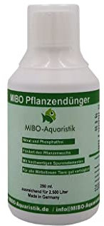 MIBO Pflanzendünger 250 ml Flasche ausreichend für 2.500 L Wasser! Aquarium Dünger