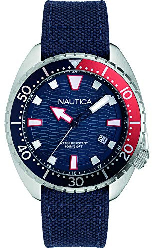 Nautica Orologio NAPHAS905 - Analogico Al quarzo da in Tela