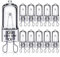 SILKIT G9 Halogen Light Bulbs 28W, G9 Dimmable Capsule Bulbs, Warm White 2800K, Non-Flicker,10 Pack