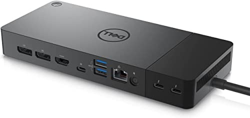 Dell WD22TB4 Thunderbolt 4 Dock 2 Thunderbolt 4 Ports Gigabit Ethernet LAN Port (Renewed)