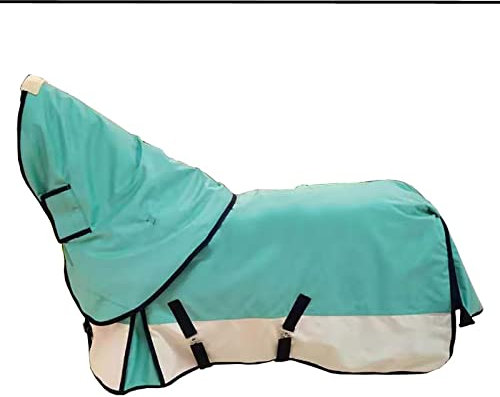 BNALU Abschwitzdecke fürs Pferd ist atmungsaktiv Transportdecke Weidedecke Winterdecke Winterbaumwolle Weich und warm Reitausrüstung Outdoordecke (Size:135CM)
