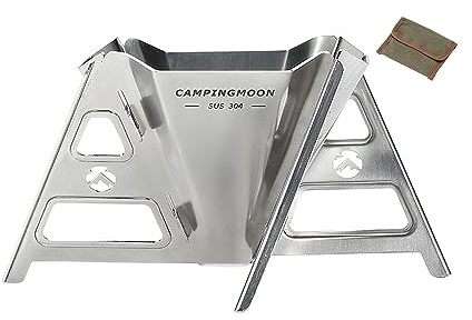 CAMPINGMOON Collapsible Coffee Dripper Pour Over Camping Outdoor 304 Stainless Steel COF-01