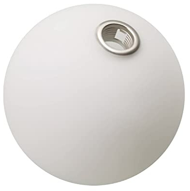 KCO Lighting Milk White Glass Globe Shade Replacement Frosted White Glass Lampshade Cover for Light Fixtures Wall Sconces Chandelier Pendant Light, 7.9” Diameter