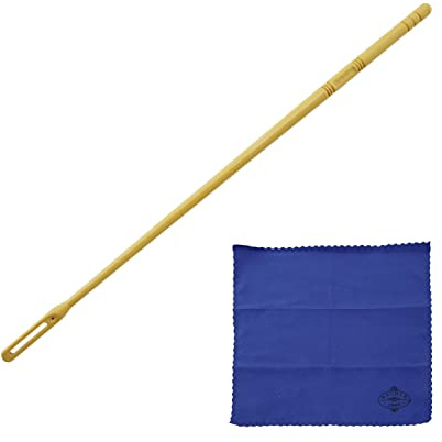 Flute Cleaning Kit Flute Cleaning Rod Flute Cleaning Swabs Flute Cleaning Cloth for Flute Cleaning Polishing