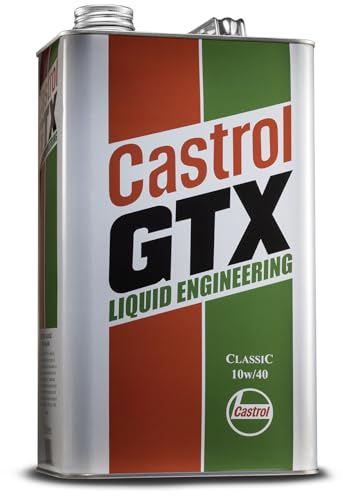 GTX Classic 10w/40 Engine Oil - 5L | SAE 10w-40 Multigrade Mineral for 1978-1993 Cars & Motorcycles | High Wear Protection & Low Consumption | Modern Classic Vehicle Oil