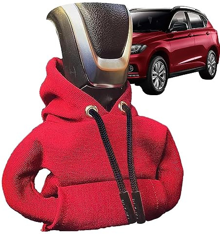 Dubbulon Schaltknauf Hoodie Shifter - Auto Schalthebel Abdeckung | Gangschaltung Hoodie-Abdeckung Modisches Pullover-Design | Staubdichter Schutz Sweatshirt Schaltknauf Hoodie Für Gear Shifter