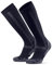 DANISH ENDURANCE Kniehohe Merinowolle Wandersocken, Lange Outdoor & Trekkingsocken, Kniestrümpfe, Thermosocken, Gepolstert & Anti-Blasen, für Damen & Herren, Marineblau, 43-47