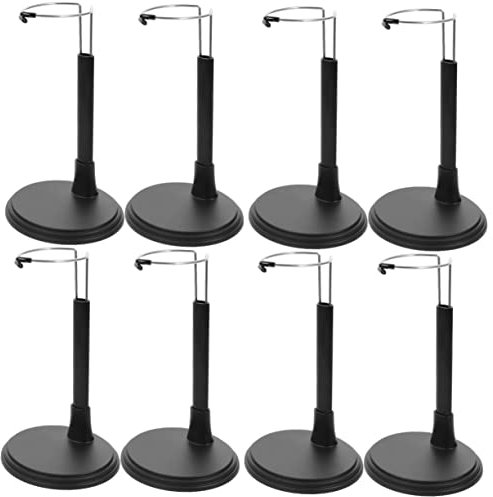 Alasum 8stücke Höhenverstellbarer Action Figur Stand Für Modelle Stabiler Puppenhalter Mit Ausziehbarem Draht Für Spiel Und Ausstellungszwecke