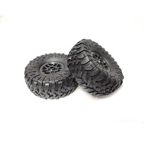 MGHGFYTAS RC Auto Zubehör Kompatibel Mit WPL Für MN D90 D91 Mn99s 1:12 Autoreifen Räder Felgen Set RC Auto Ersatzteile Crawler Auto Montiert Reifen(2pcs)