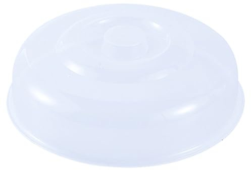 Microwave Splatter Cover, 9'' Round Microwave Cover Microwave Food Cover with Steam Vents BPA-free Microwave Splatter Guard Lid with Easy Grip Handle Microwave Cover for Food Microwave Plate Cover Mic
