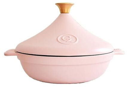 STHOYN Enameled Dutch Oven Cast Iron Tagine Pot Crock Pot Cast Iron Pot Kitchen Enameled Dutch Oven Cooking