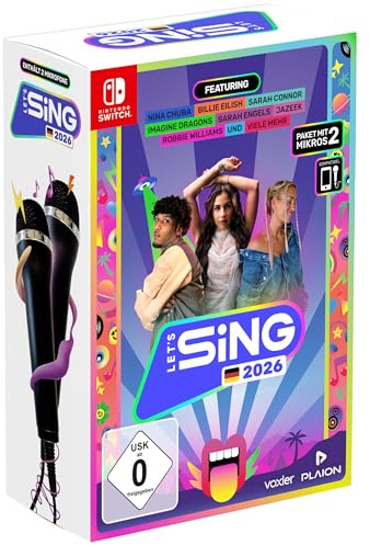 Let's Sing 2026 German Version [+ 2 Mics] (Switch)