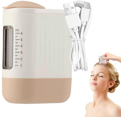 Kopfhaut-Applikator, elektrische Kopfhaut-Haarbürste, vibrierend, wasserabweisend, Massagekamm, Maschinen-Ausrüstungswerkzeug für pflegende Anti-Frizz