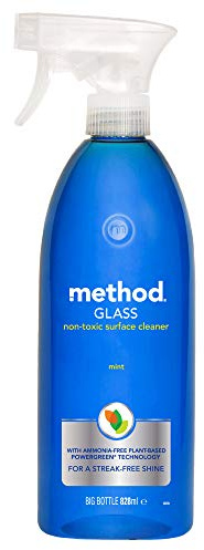 Method Best in Glass Window and Glass Cleaner Mint 828 ml (Pack of 8)