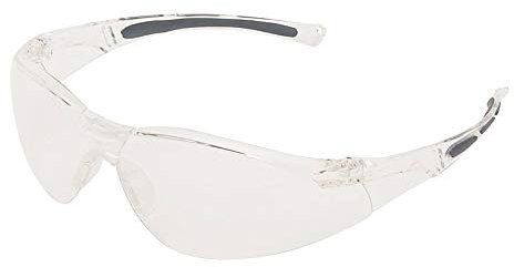 Honeywell A800 Lunettes de Sécurité à Branches Mono-Ecran, Monture Transparente Pour Usage Général et Protection Contre les Impacts, Écran Polycarbonate, 1015369 (1 Pièce)