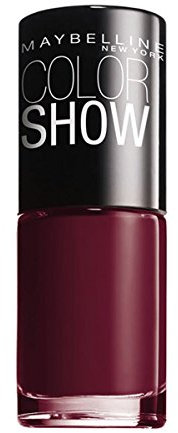 Maybelline Colour Show Nail Polish, 352 Downtown Red, 7ml