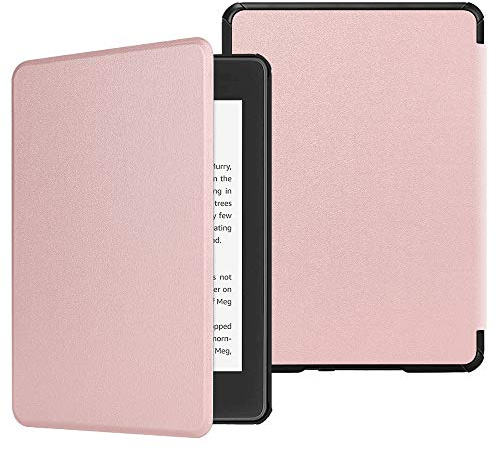 Fintie Hülle für 6 Kindle Paperwhite 10. Generation 2018 | (Modellnummer: PQ94WIF) Leichte Case mit Auto Sleep/Wake, Roségold