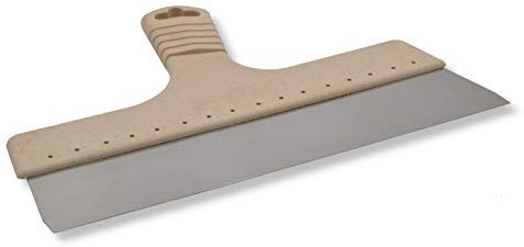 DEWEPRO® Spatule de surface 300 x 57 mm - Poignée imperméable - Spatule large