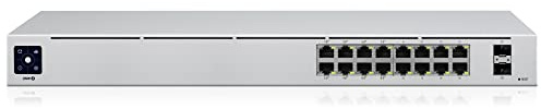 UbiQuiti SWITCH 16P PoE LAN Gigabit Layer 2 USW-16-PoE 2 di cui 2P 36 Gbps 16-Port Ethernet 1 HE