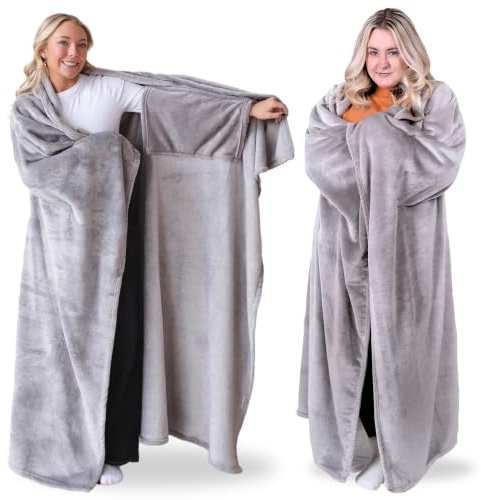 Super Blanky Wearable Blankets for Women - Mothers Day Gift for Her, Adult Comfy Wearable Blanket Men, Gifts for Women, Grandma Mothers Day Gifts Mom, Wife Birthday Gift Ideas - Aspen Blanket