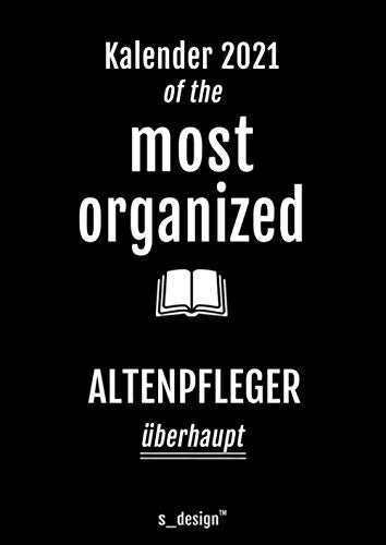 Praxis-Planer / Praxis-Kalender 2021 für Altenpfleger: Detaillierter DIN A4 Termin-Kalender / Tages-Planer von 7:00 bis 21:00 Uhr, 4 Termine pro Stunde für Kunden-Termine