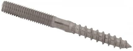 4 Stück Stockschrauben Edelstahl-rostfrei M8 x 70 mm