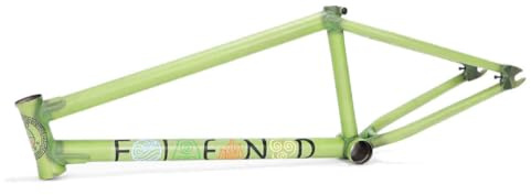 Fiend BMX Unisex – Erwachsene Raekes Frame 20.6 Trans Green BMX
