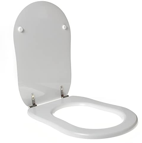 Copriwater dedicato per FLAMINIA EFI BACK TO WALL legno POLIESTERE pregiato cerniera inox