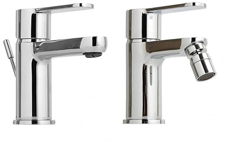 Kiamami Valentina - Miscelatore Bagno per Lavabo e Bidet finitura Cromata | Nora