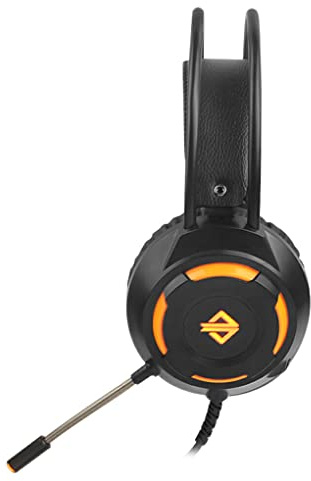 CLSSLVVBN USB Filaire Casque de Jeu Surround stéréo Casque Gamer Alimentation sur-Oreille Jeu écouteurs appareils pour Ordinateur PC