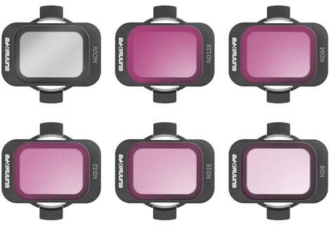 Camera Lens Filters Compatible for DJI AVATA 2,UV CPL ND8 ND16 ND32 ND64 ND128 ND Filter Set,Optical Glass Filter Drone Lens Accessory (6PCS Set(MCUV+ND8+ND16+ND32+ND64+ND128))