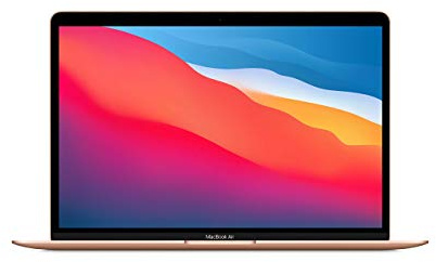 2020 Macbook Air con Processore Apple M1 (13-pollici, 16GB RAM, 512GB SSD di Memoria) (QWERTY English) Oro (Ricondizionato)
