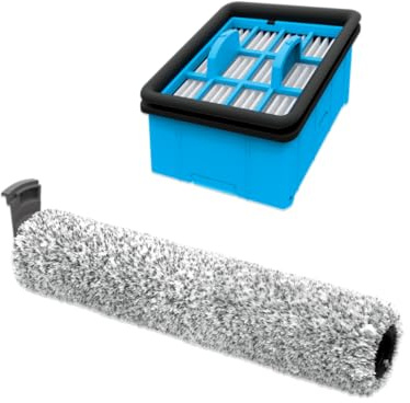 BISSELL CrossWave Multi-Surface Zubehörset, Inklusive Mehrflächen-Bürstenrolle und Filter, Zur Verwendung mit CrossWave OmniForce & OmniFind Modellserien 3912N, 4006, 4007, 4008, 4046F