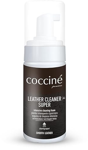 Cocciné - Reinigungs Schaum für Leder und Textilien, Reinigungsschaum Farbeneutral, Schaum Schuhreiniger, Schaumreiniger für Leder, Reinigung für alle Schuhtypen - 150ml