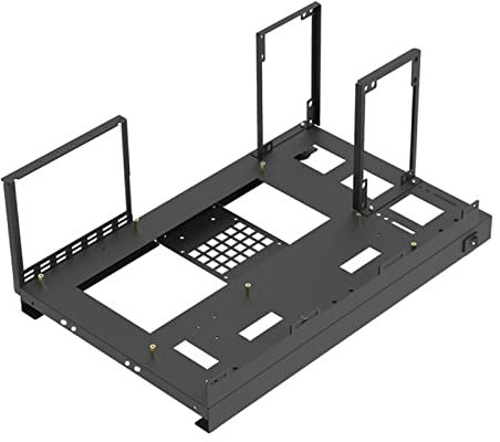 Stahlplatte Miner Rig Case GPU Mining Frame Expert Mining Rack für Motherboard Mining Air Convect