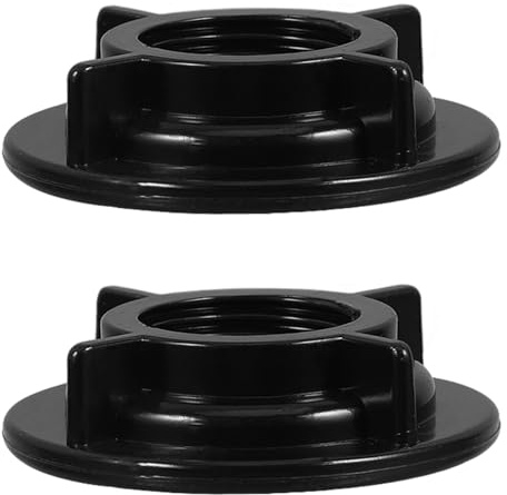 COLLBATH Kitchen Faucet Anti-Loosing Cap Black Abs Fastening Nut for Faucet Fixing Tool and Prevents Unwanted Movement Replacement Part for Kitchen Sink Taps