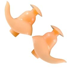 RCGOFOLLOW Tappi per le orecchie in silicone morbido, impermeabili, con manico cavo, per una vestibilità comoda e un blocco del rumore, per donne, uomini, bambini e adulti.