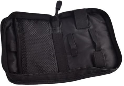 Étui de voyage pour diabète, étui de voyage en polyester pour diabétiques, sac transport 4, 5 x 6, sac rangement portable à fermeture éclair pour moniteur glycémie, kit test diabète