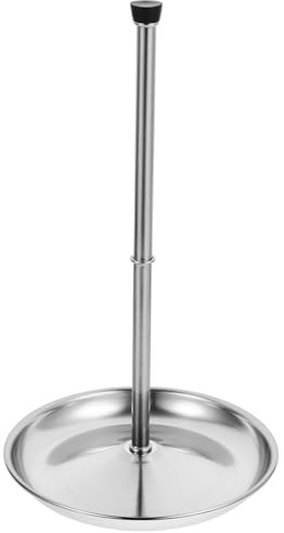 TOYANDONA Wein Dekanter Halter Edelstahl mit Abtropfschale Stabiler Wein Karaffen Trockner Ständer für Zuhause Platzsparend und Rutschfest für Küchen Tischgebrauch