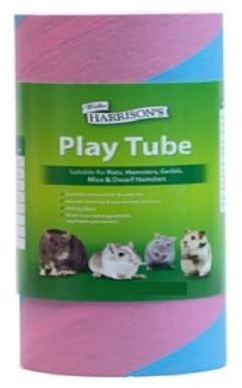 Walter Harrison's Small Animal Portable Play Tube – Hideaway Exercise Tunnel for Chinchillas, Rabbits, Rats, Large 12.5 cm