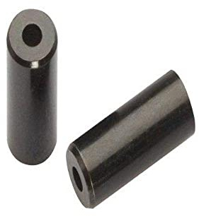 Jagwire Getriebe Endkappe Gehäuse offen Kupfer schwarz 4mm 50 Stück