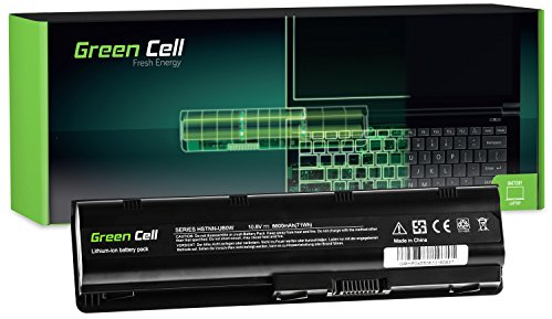 Green Cell® Extended Série MU06 MU09 593553-001 593554-001 593562-001 HSTNN-LB0W HSTNN-UB0W Batterie pour HP Ordinateur PC Portable (9 Cellules 6600mAh 10.8V Noir)